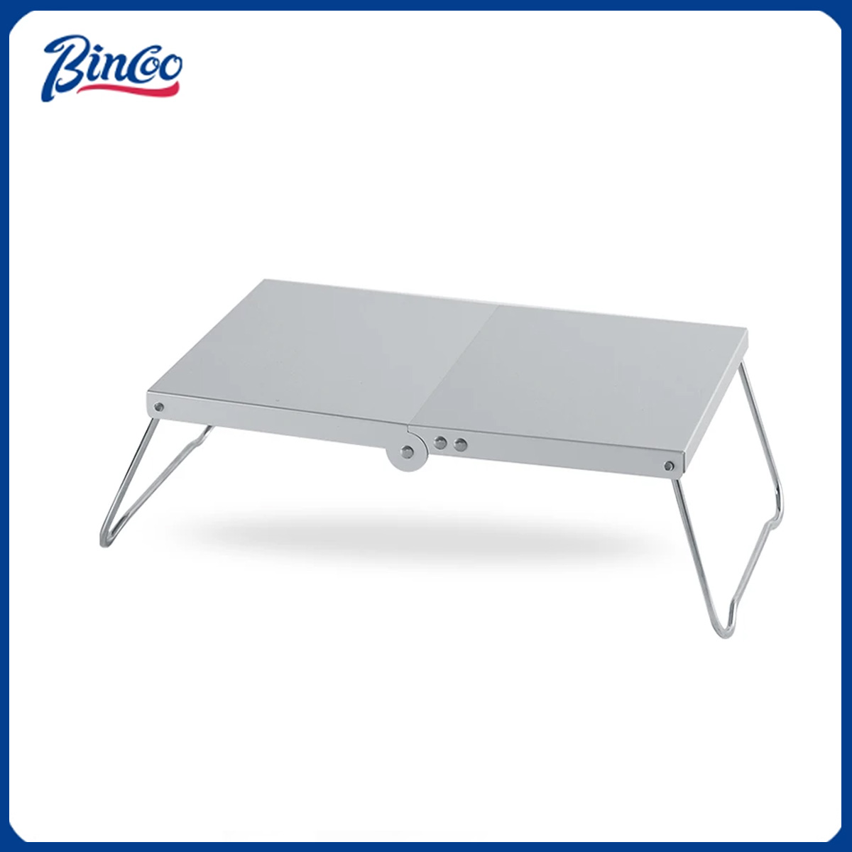 Outdoor Camping Bin - Meja Lipat Portabel BINCOO untuk Berkemah,