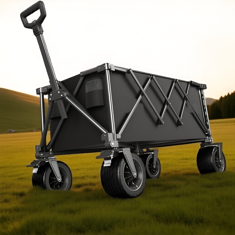 Outdoor Camping Store - Kereta Lipat Portabel untuk Berkemah, Ukuran