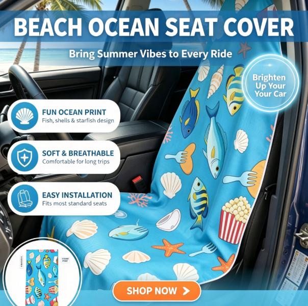 Outdoor Camping Carpet - Sarung Jok Mobil 2-in-1 Berfungsi Sebagai