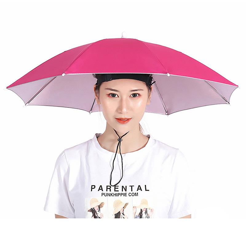 Outdoor Camping Hat - Topi Payung Portabel Anti Hujan &