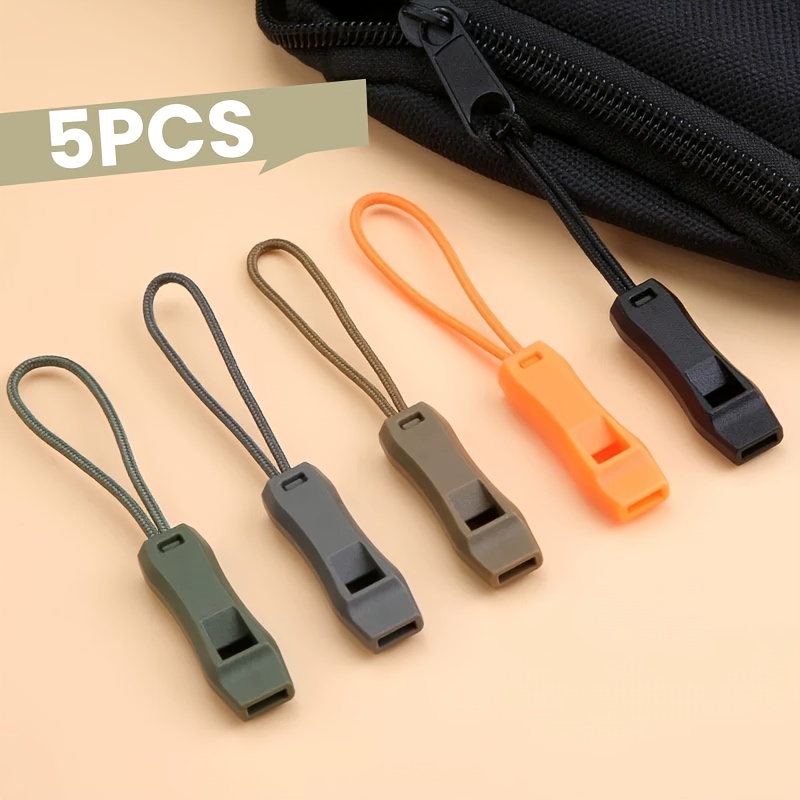 Outdoor Camping Outfit - Set Peluit Mini Portabel 5-Pcs dengan
