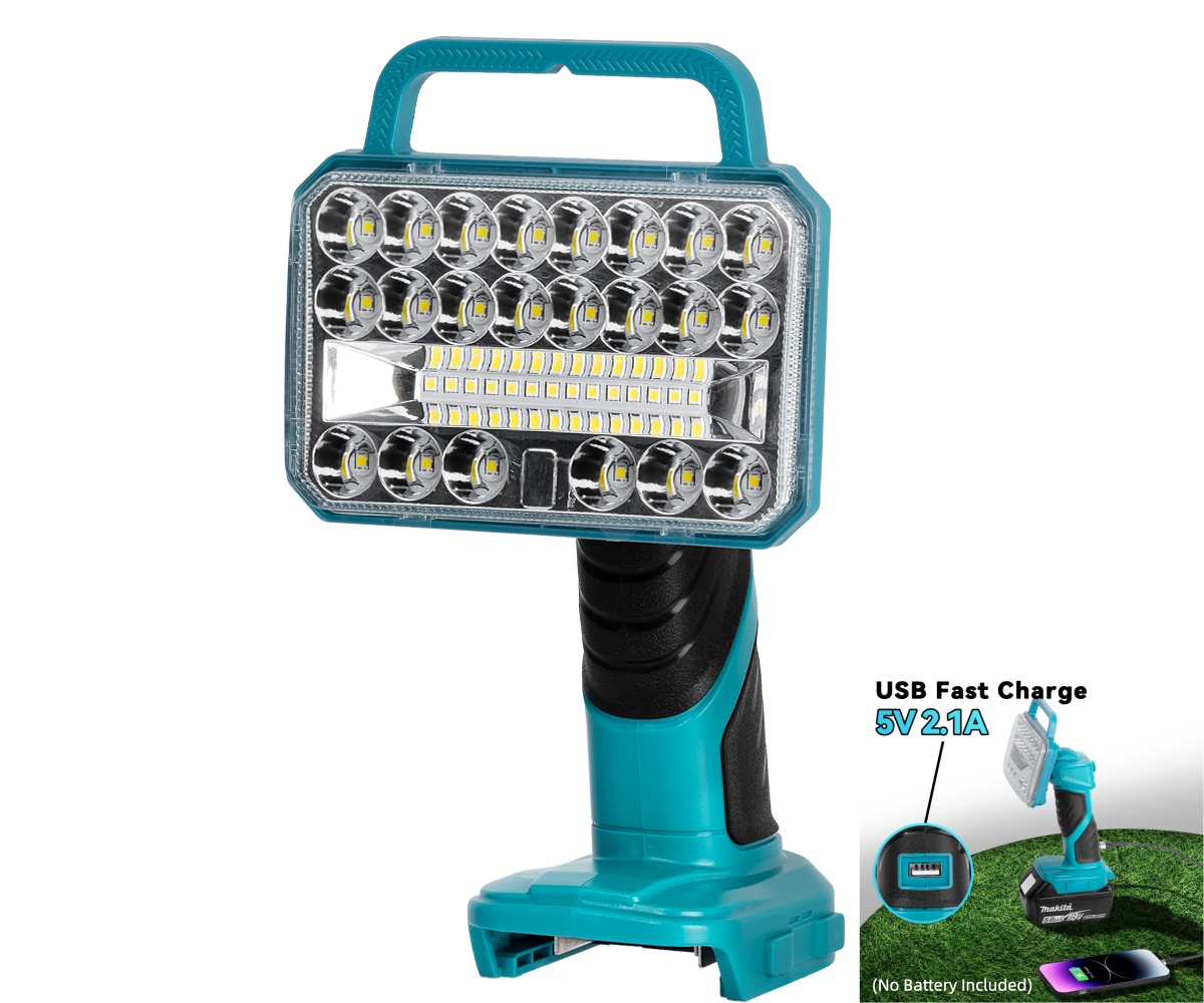 Outdoor Camping Jobs - Senter LED Tanpa Kabel 18W 2000LM