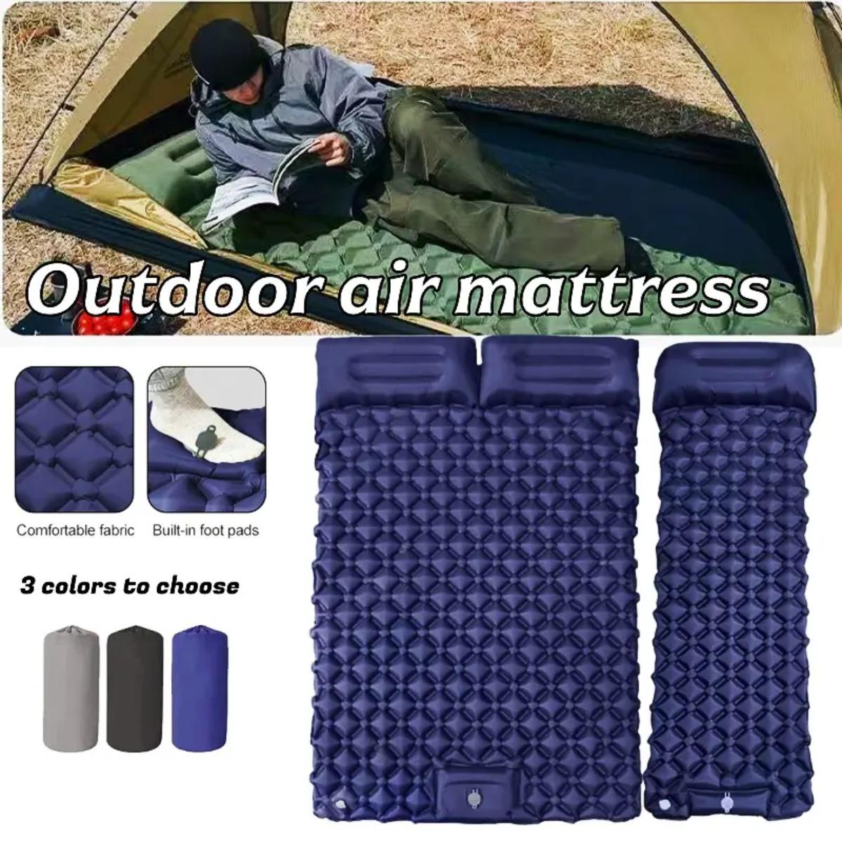 Outdoor Camping Carpet - Kasur Udara Tiup Tunggal & Ganda,