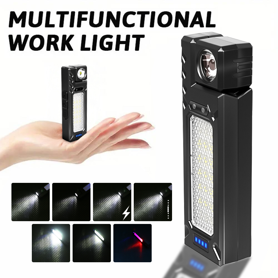 Camping Lantern - Senter LED isi ulang USB MINI