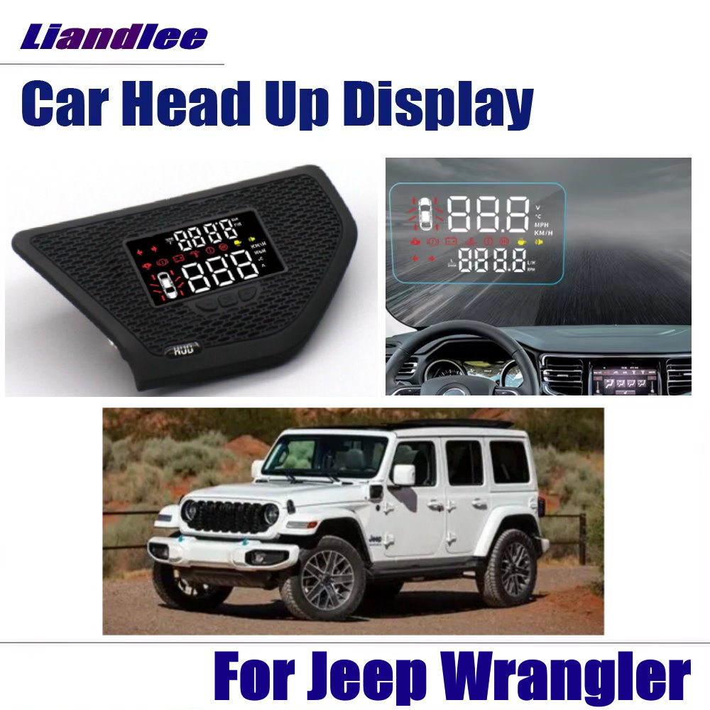 Outdoor Camping Jeep - Tampilan Head Up Display (HUD) Mobil