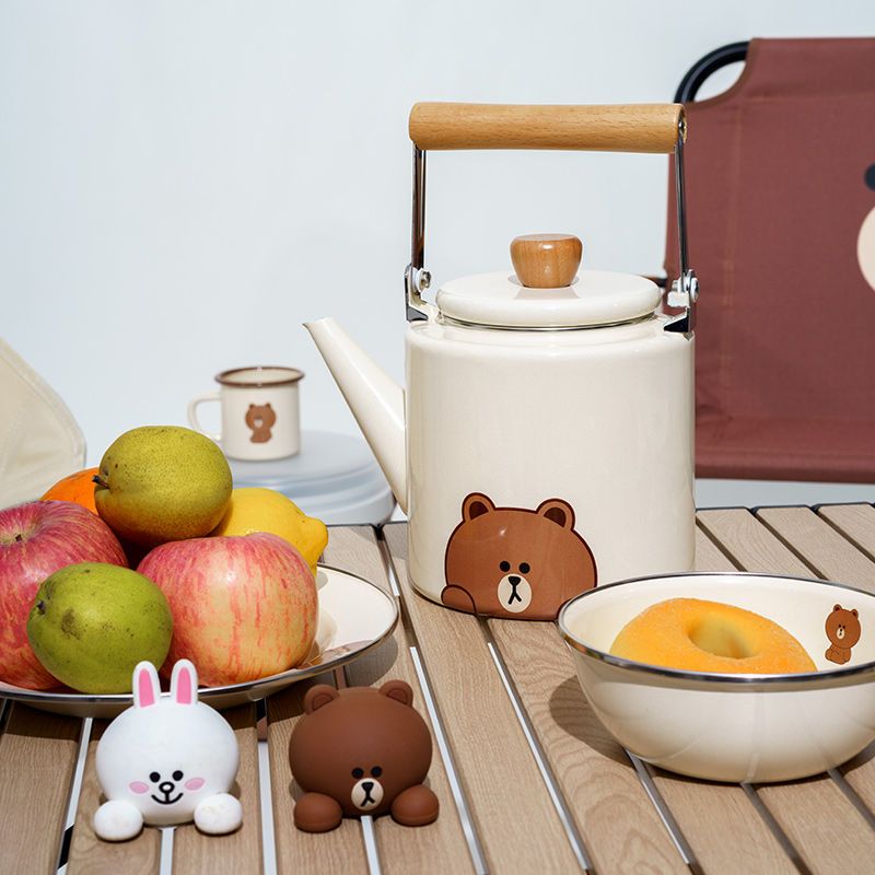 LINE FRIENDS Brown Cony Sally  - Outdoor Camping Korea ulasan dan harga