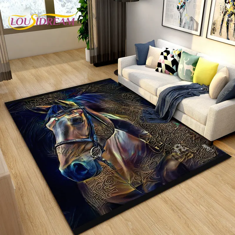 Karpet Area Kuda Modern Mewah  - Outdoor Camping Mats Large ulasan dan harga