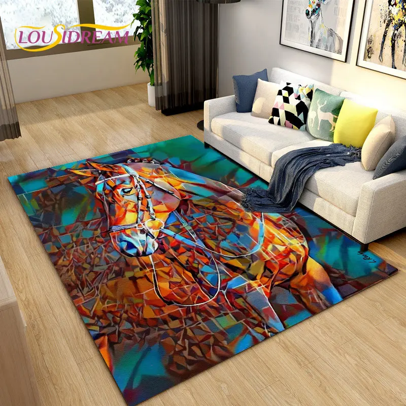 Karpet Area Kuda Modern Mewah  - Outdoor Camping Mats Large ulasan dan harga