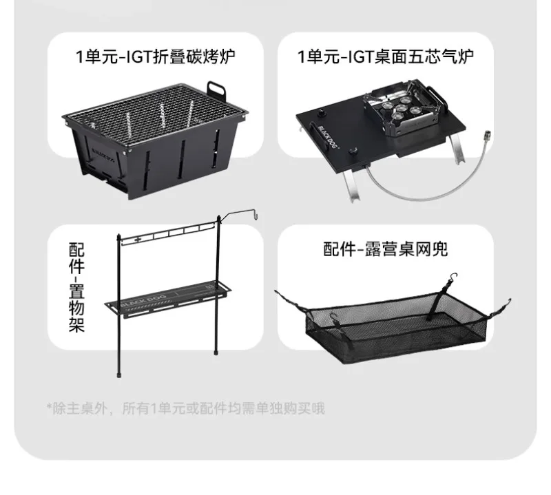 Meja lipat gaya 100, meja camp - Outdoor Camping Korea ulasan dan harga