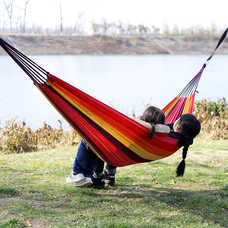 Tempat Tidur Gantung Kanvas Ta - Bed Outdoor Camping ulasan dan harga