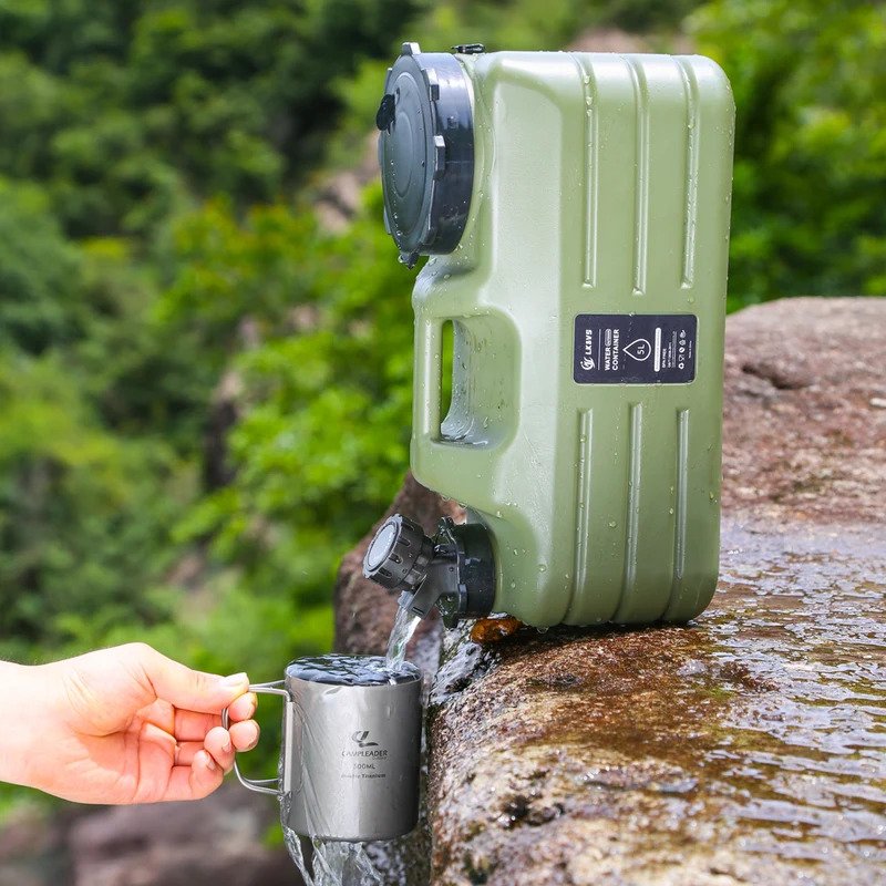 5/11L Tempat Air Luar Ruangan  - Outdoor Camping Bin ulasan dan harga