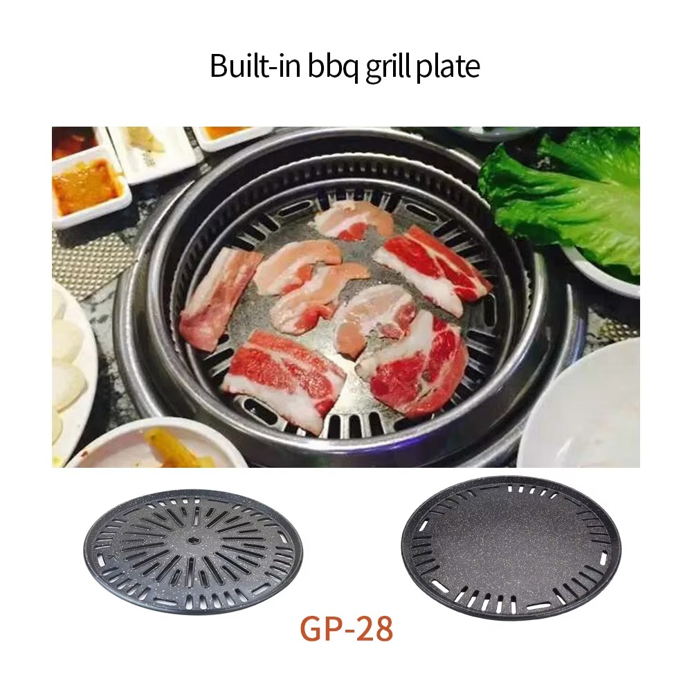 Piring BBQ Bulat Aluminium Ant - Outdoor Camping Korea ulasan dan harga