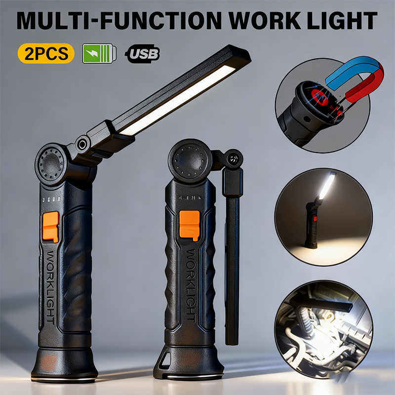 Senter LED COB Portabel Lampu  - Camping Lantern ulasan dan harga