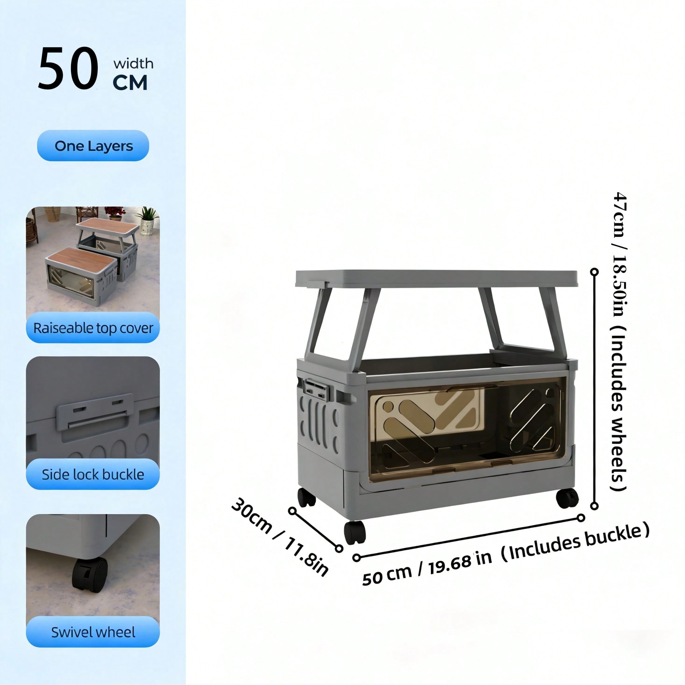 Kotak Penyimpanan Camping Luar - Outdoor Camping Bin ulasan dan harga