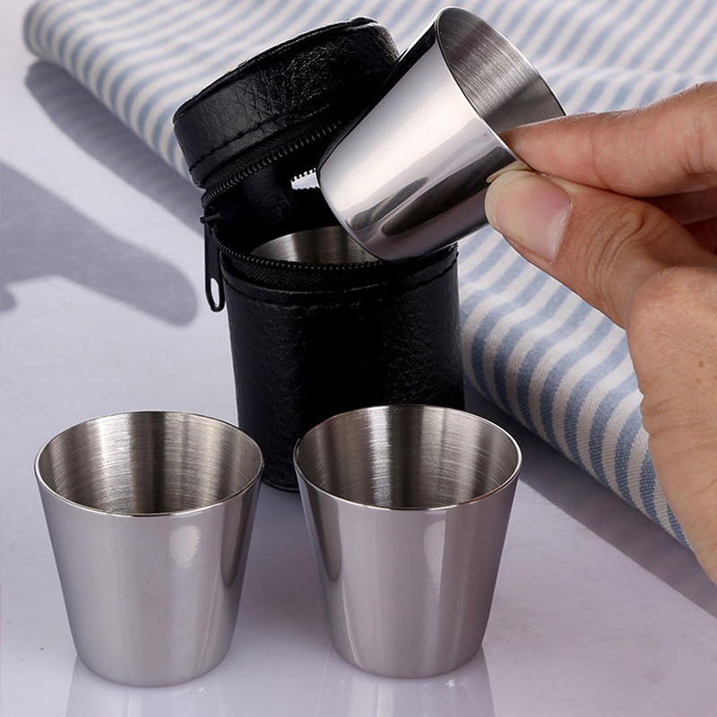 Cangkir Mini Stainless Steel,  - Outdoor Camping Outfit ulasan dan harga