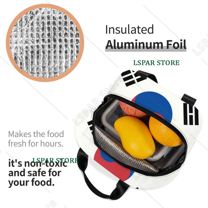 Tas Makan Siang Terisolasi Ter - Outdoor Camping Korea ulasan dan harga