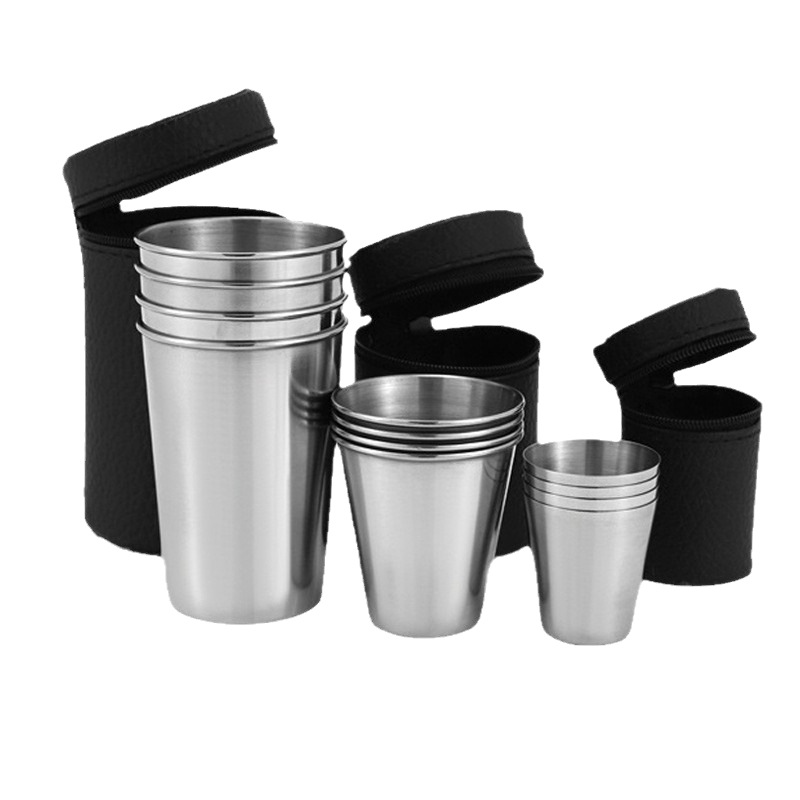 Set Mini Cangkir Baja Tahan Ka - Outdoor Camping Outfit ulasan dan harga