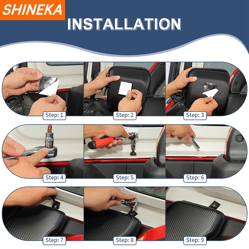SHINEKA Kotak Penyimpanan Samp - Outdoor Camping Jeep ulasan dan harga