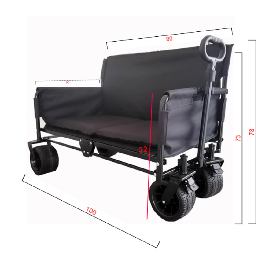 JXFT Gerobak Lipat Multifungsi - Outdoor Camping Set ulasan dan harga