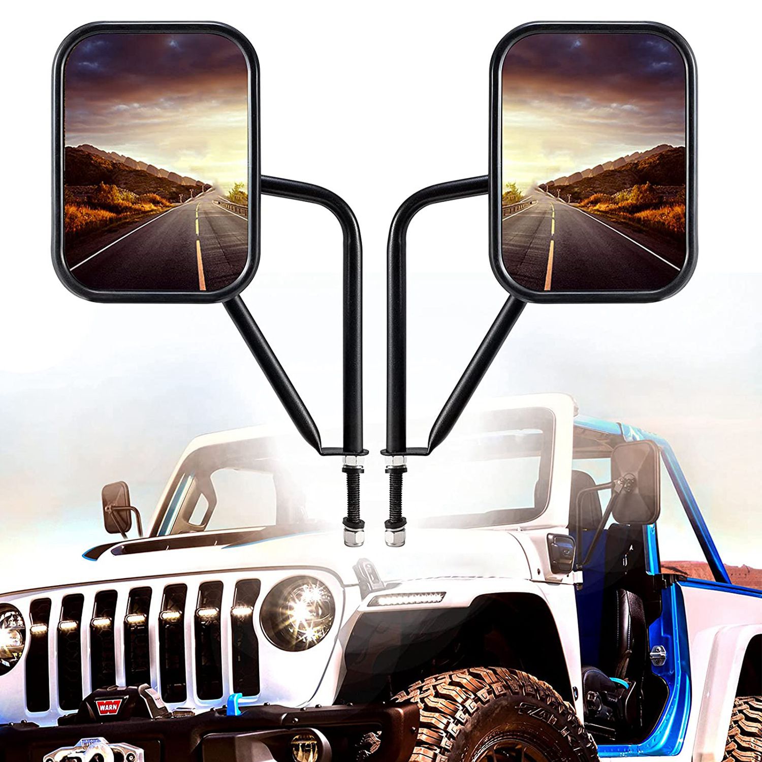 Cermin pintu luar untuk Jeep W - Outdoor Camping Jeep ulasan dan harga