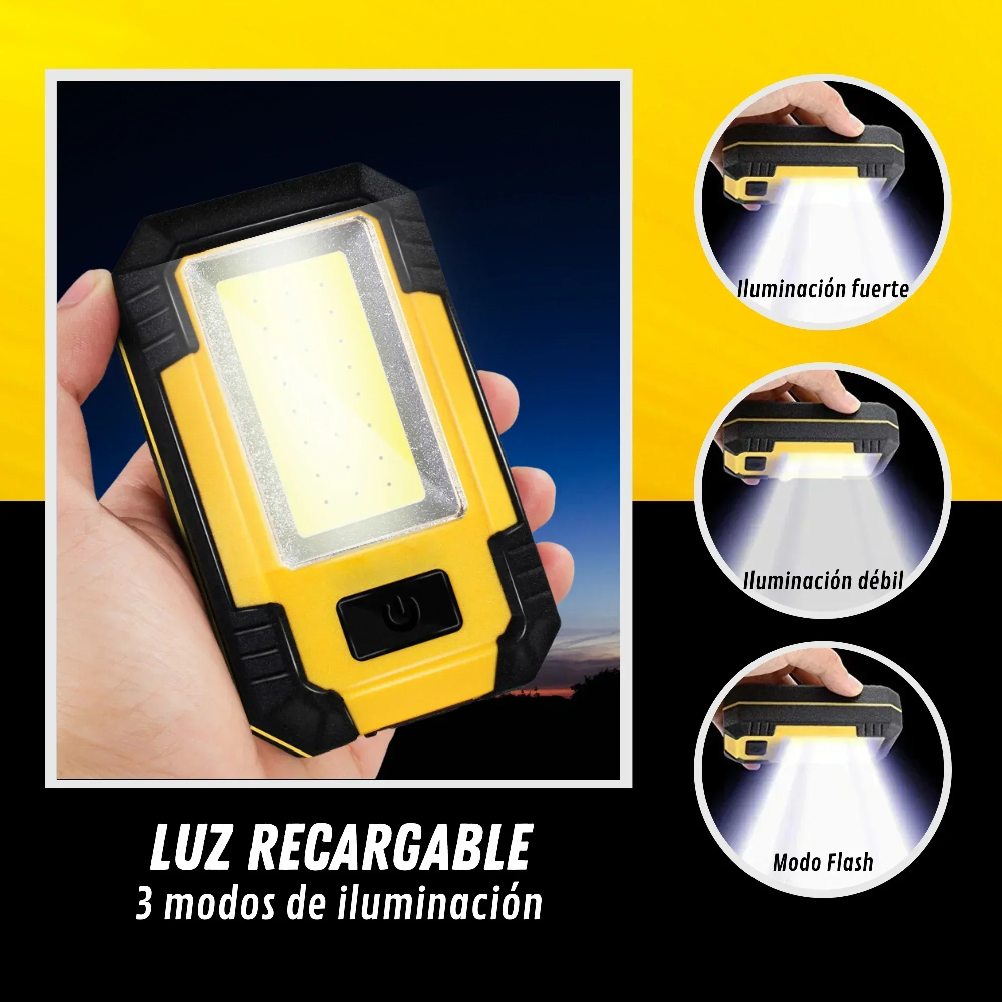 Lampu Kerja Isi Ulang 4000mAh  - Camping Lantern ulasan dan harga
