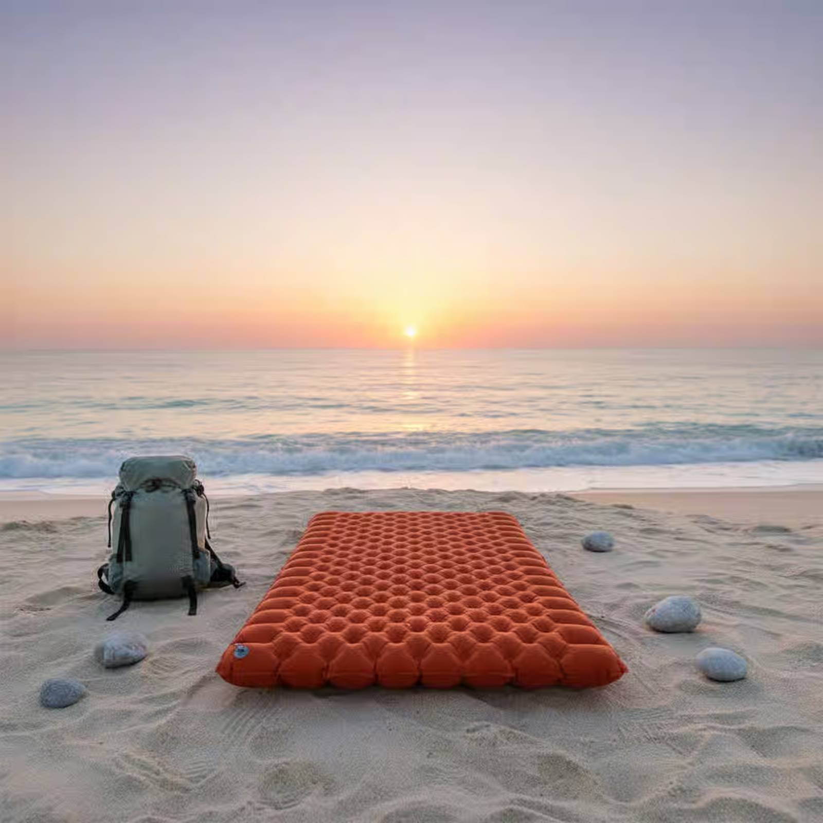 Matras Camping Tiup Nylon TPU  - Outdoor Camping Carpet ulasan dan harga