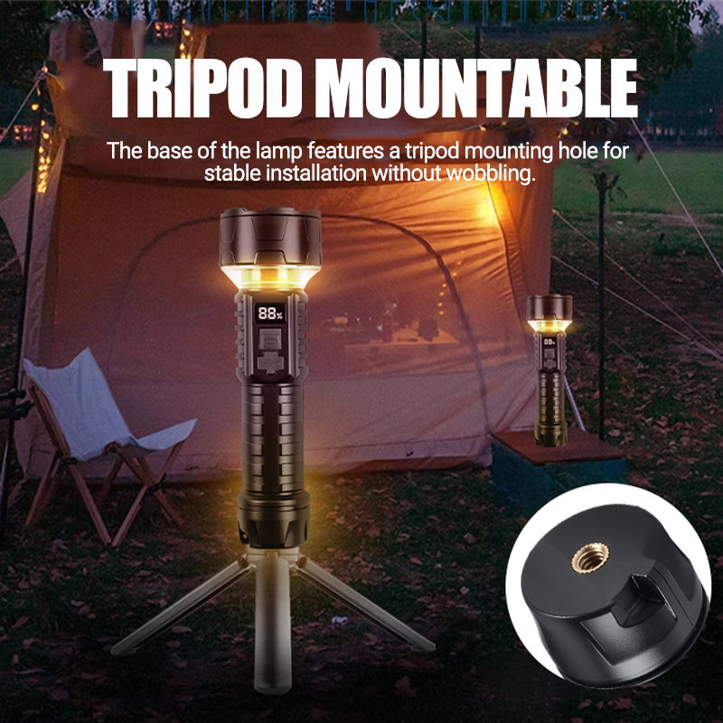 Senter LED COB Lentera Isi Ula - Outdoor Camp ulasan dan harga