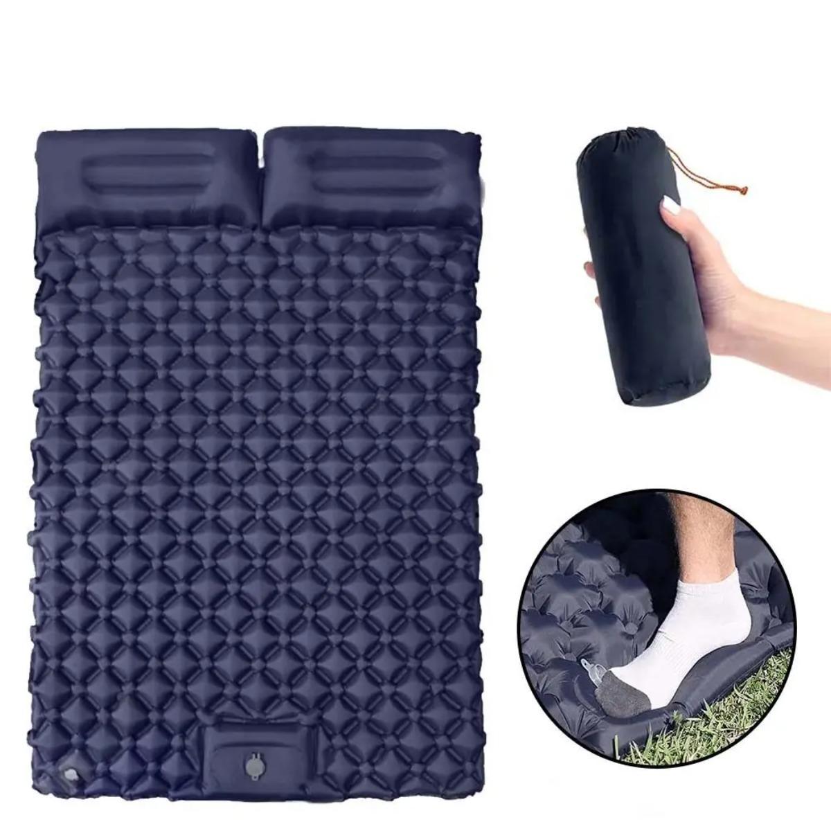 Kasur Udara Tiup Tunggal & Gan - Outdoor Camping Carpet ulasan dan harga