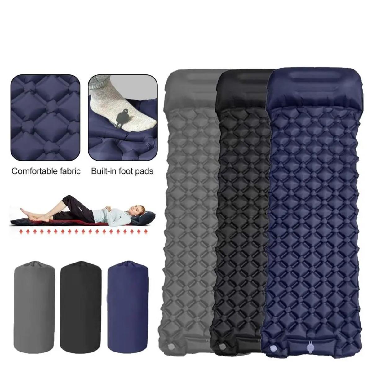 Kasur Udara Tiup Tunggal & Gan - Outdoor Camping Carpet ulasan dan harga