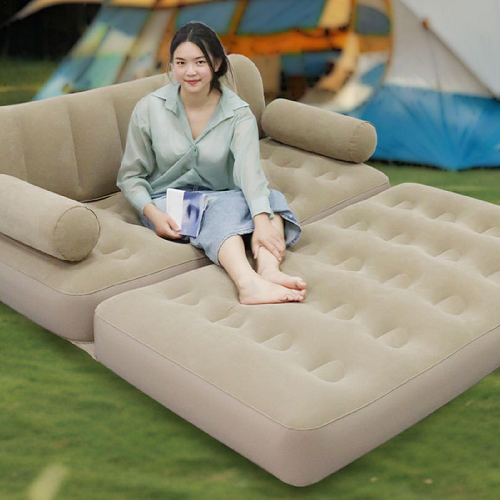 Sofa Angin Dengan Pompa Udara, - Bed Outdoor Camping ulasan dan harga