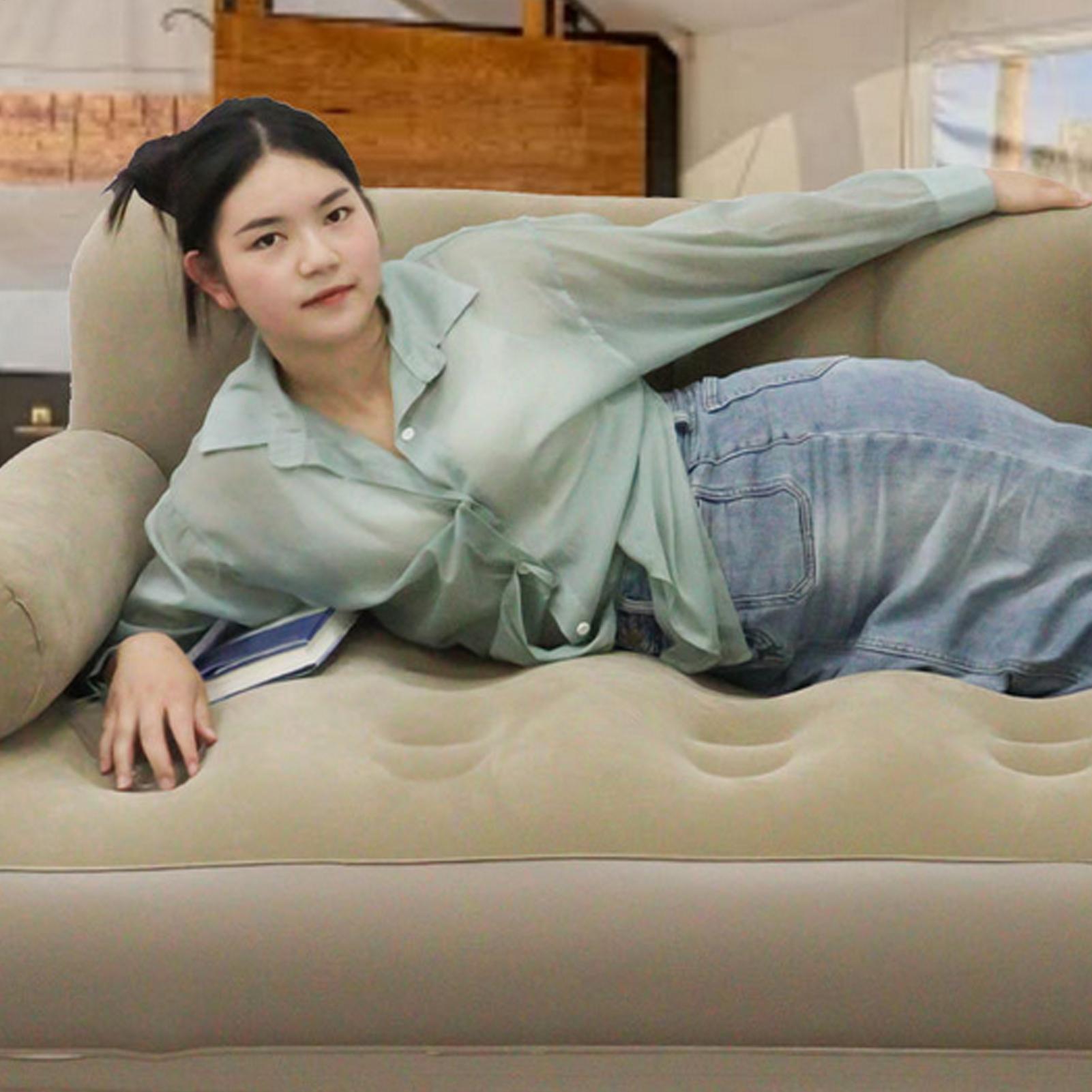 Sofa Angin Dengan Pompa Udara, - Bed Outdoor Camping ulasan dan harga