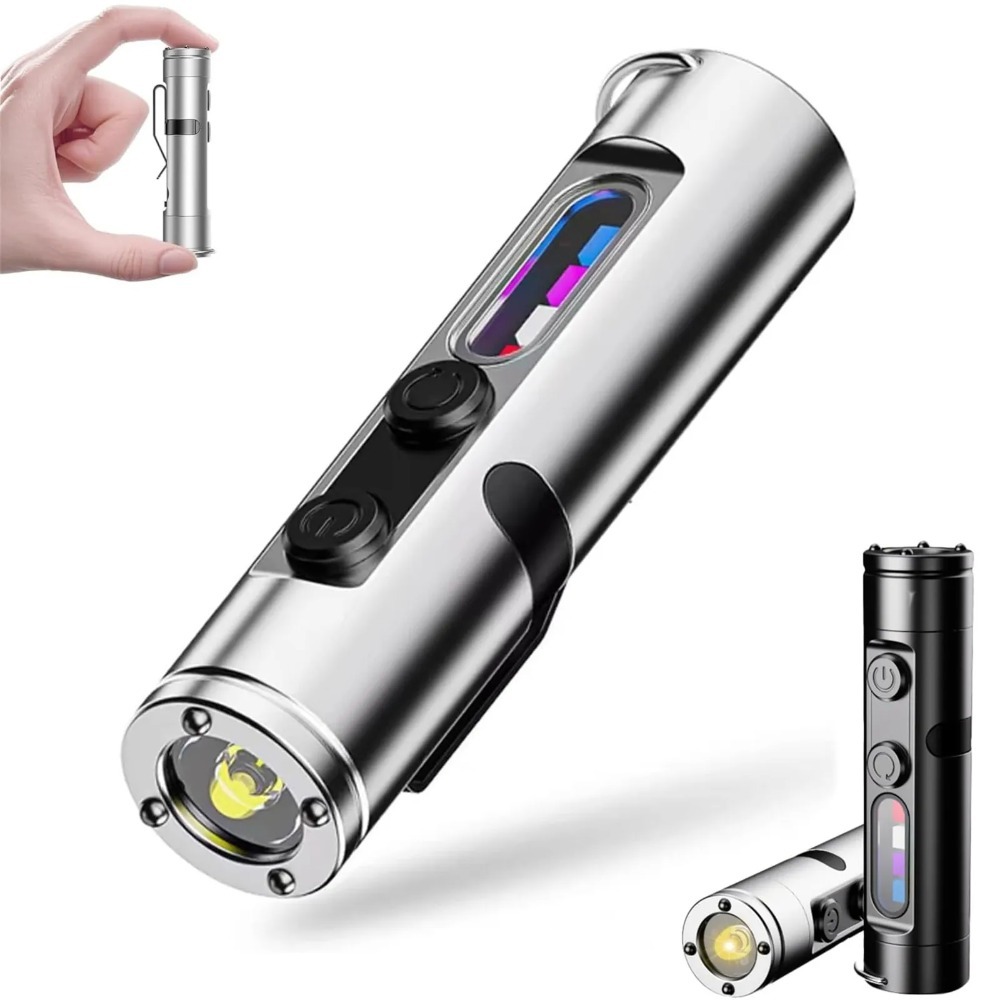 Senter LED Mini Portabel EDC T - Outdoor Camping Hat ulasan dan harga