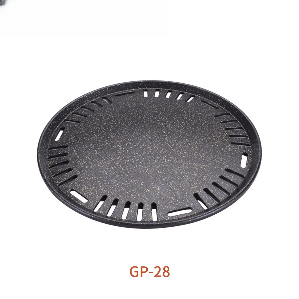 Piring Panggangan BBQ Bulat Al - Outdoor Camping Korea ulasan dan harga