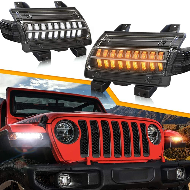 Lampu Sein LED DRL dengan Lamp - Outdoor Camping Jeep ulasan dan harga