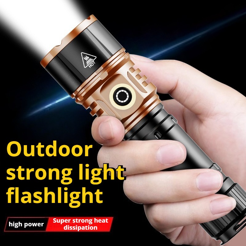 Senter LED Daya Tinggi Cahaya  - Camping Lantern ulasan dan harga
