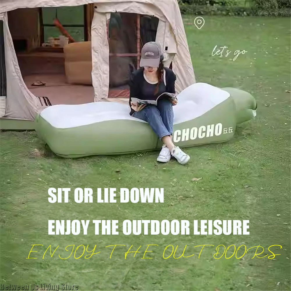 Sofa Tiup Berkualitas Tinggi A - Bed Outdoor Camping ulasan dan harga