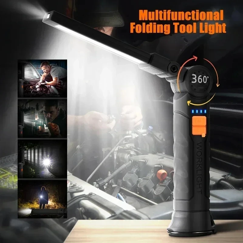 Senter Lipat LED COB Lampu Ker - Camping Lantern ulasan dan harga