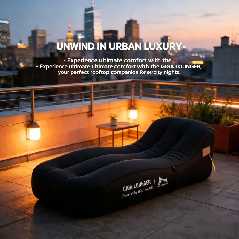 Kursi Tiup Otomatis TPU, Sofa  - Bed Outdoor Camping ulasan dan harga